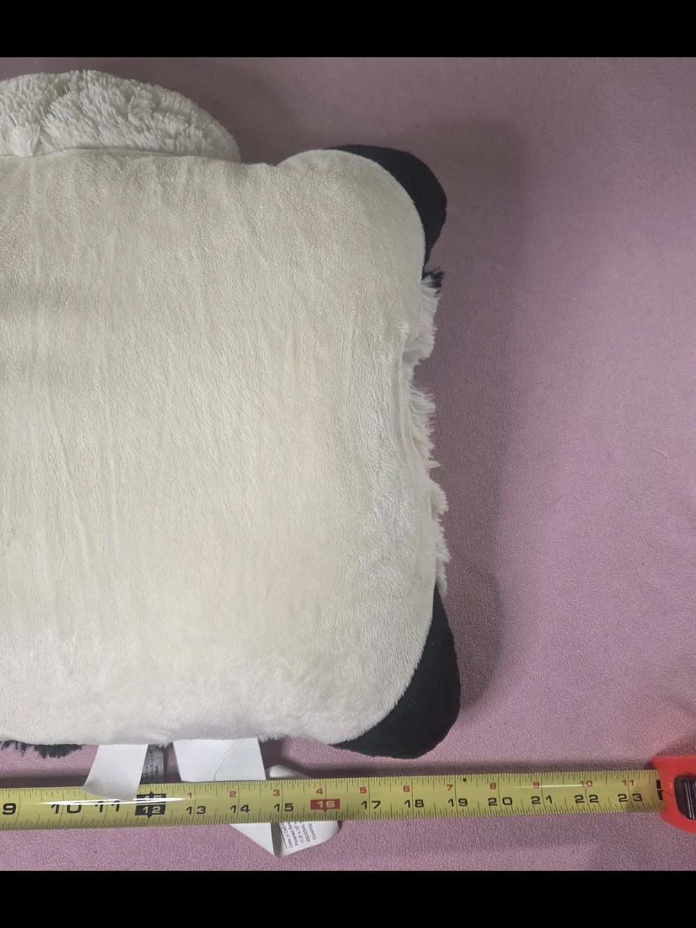 Pillow Pet Plush Panda - White & Black Cuddler